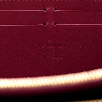 Louis Vuitton Vernis Clemence Wallet Magenta 6 of 6