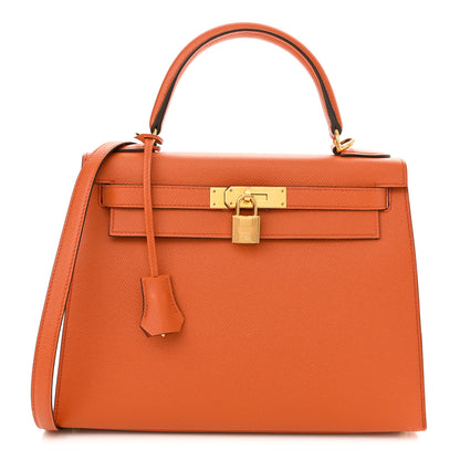 Hermes Epsom Kelly Sellier 28 Terre Battue 1 of 13