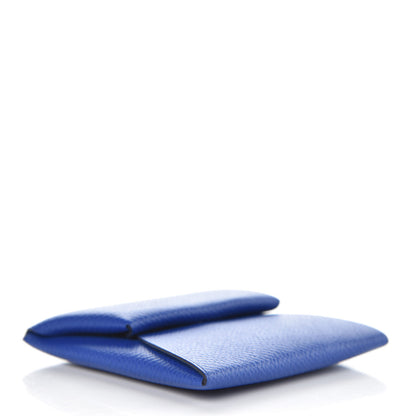 Hermes Epsom Bastia Coin Purse Bleu Electrique 4 of 8