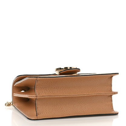 Gucci Dollar Calfskin Small Interlocking G Shoulder Bag Camelia 4 of 10