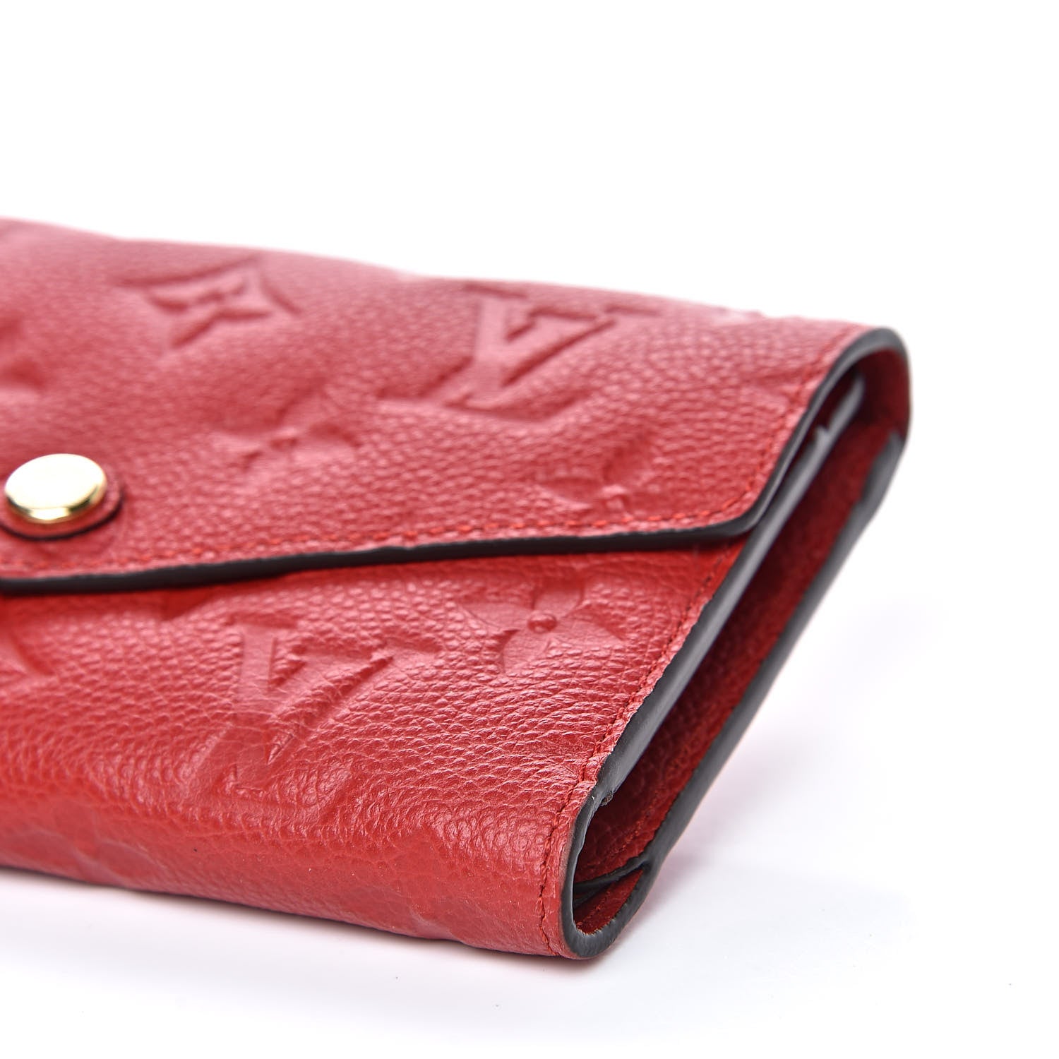 Louis Vuitton Empreinte Compact Curieuse Wallet Cherry 9 of 9
