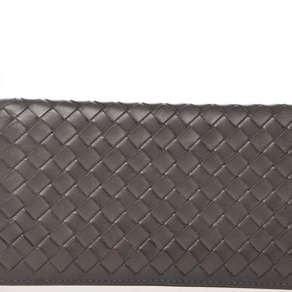 Bottega Veneta Intrecciato Continental Wallet Grey 8 of 17
