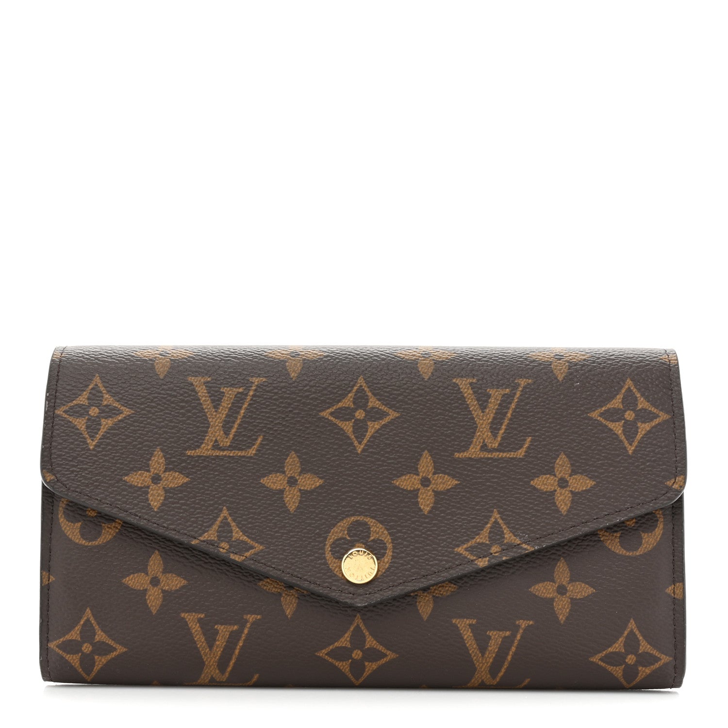 Louis Vuitton Monogram Sarah Wallet NM Coquelicot 1 of 15