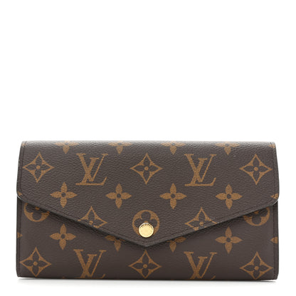 Louis Vuitton Monogram Sarah Wallet NM Coquelicot 1 of 15