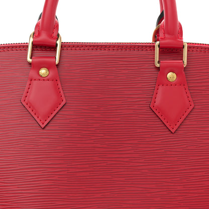 Louis Vuitton Epi Alma PM Castillan Red 7 of 9