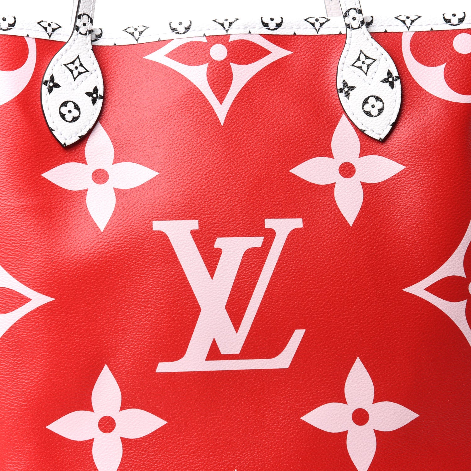 Louis Vuitton Monogram Giant Neverfull MM Rouge 11 of 11
