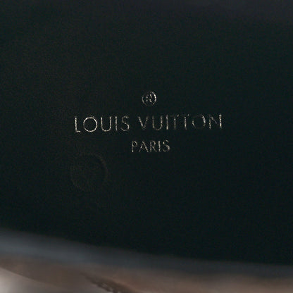 Louis Vuitton Patent Nano Monogram Ankle Star Trail Boots 39 Black 7 of 7