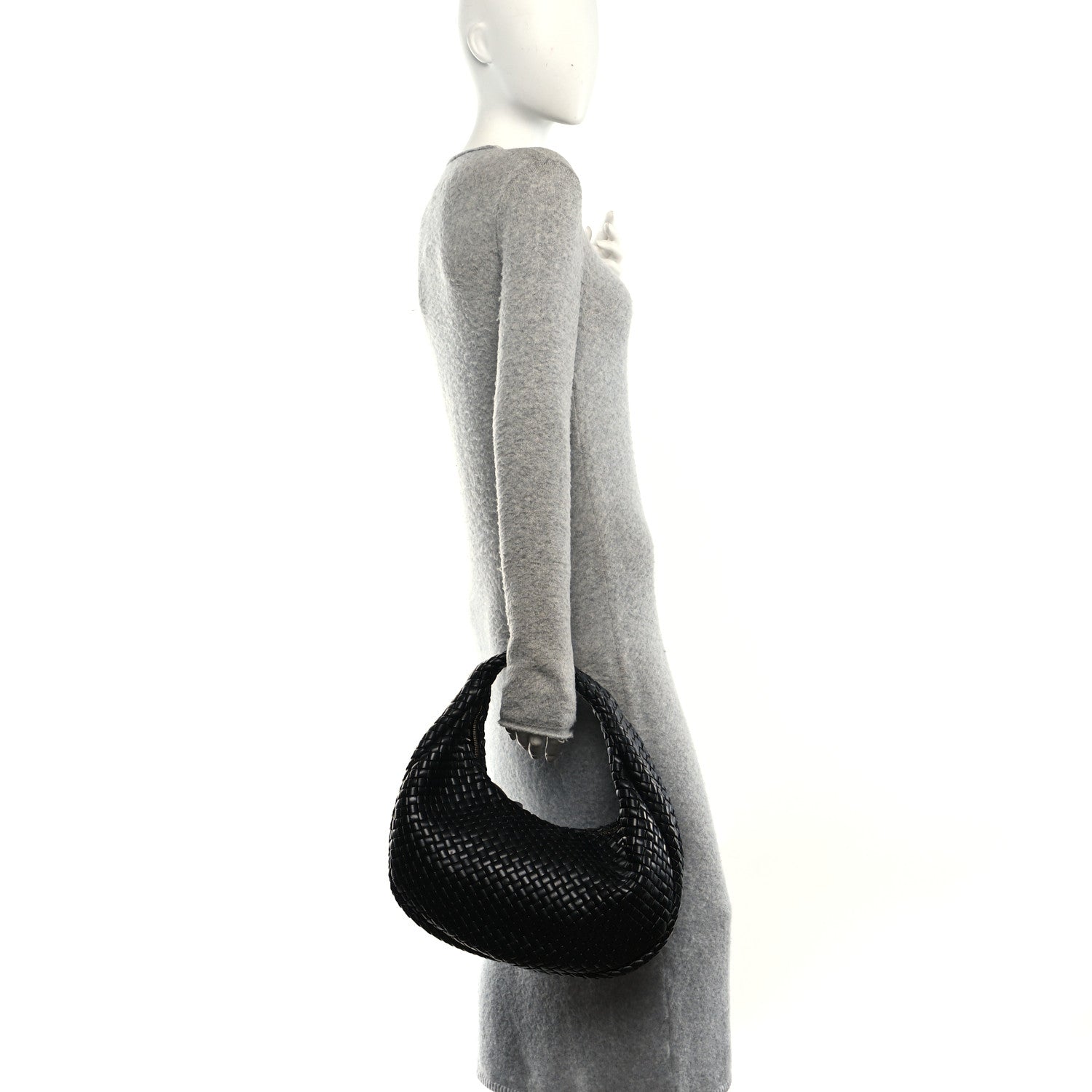 Bottega Veneta Lambskin Intrecciato Padded Jodie Black 2 of 9