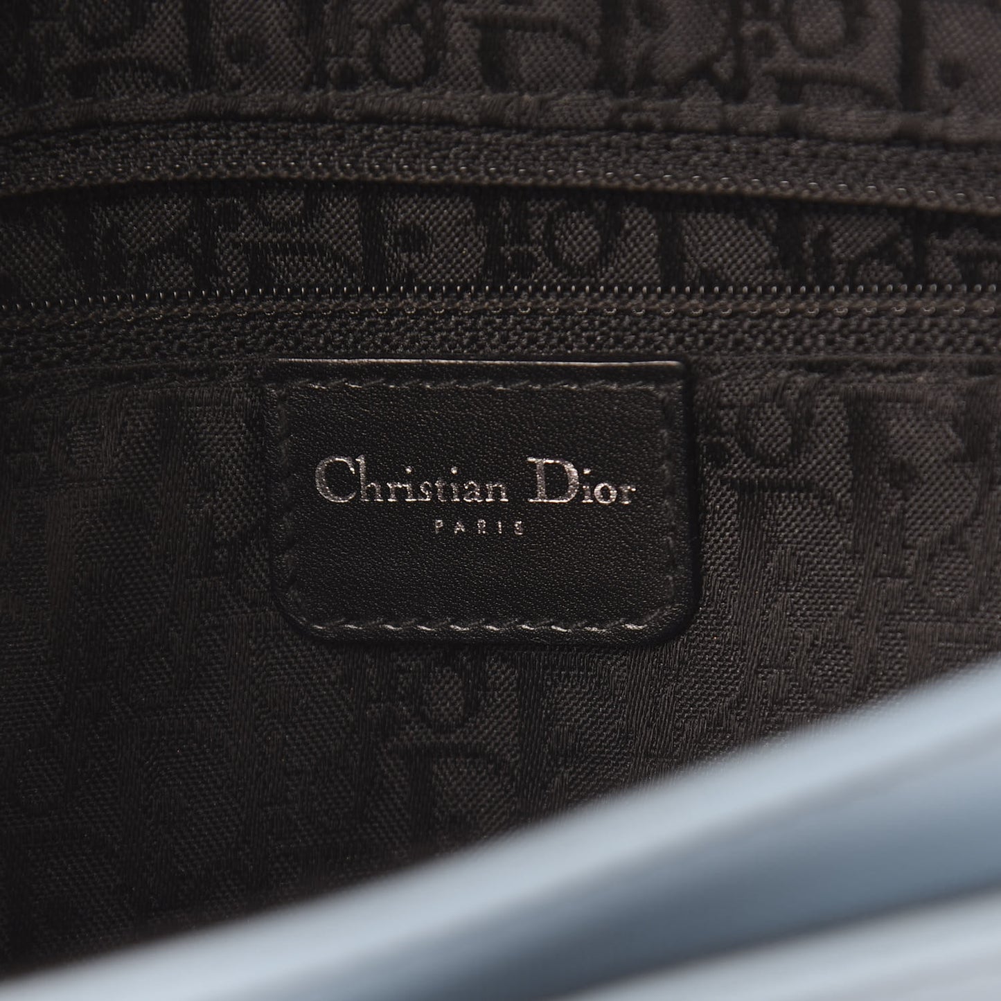 Coated Canvas Crystal Hardcore Bag Light Blue