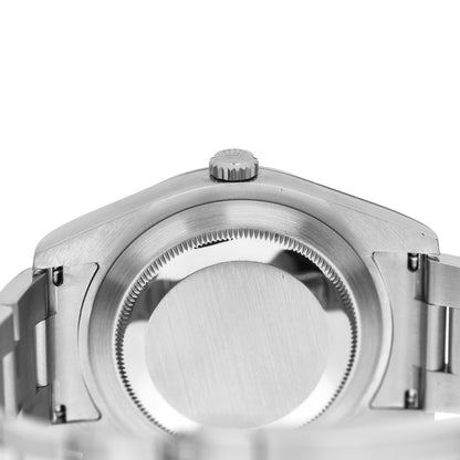 Rolex Stainless Steel 18K White Gold 41mm Oyster Perpetual Datejust II Watch Silver 116334 4 of 4