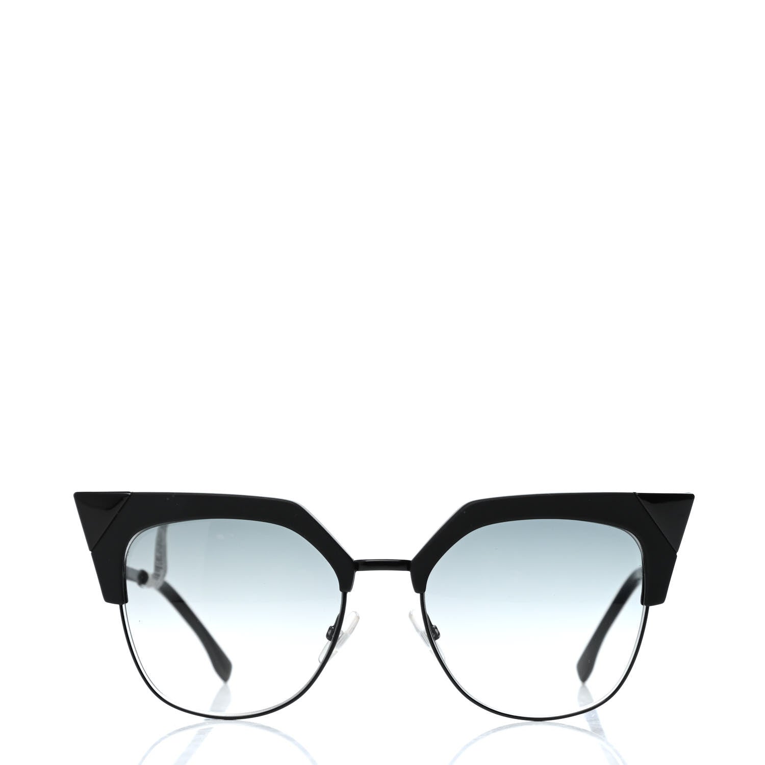 Fendi Cat Eye Iridia Sunglasses FF 0149/S Black 2 of 4