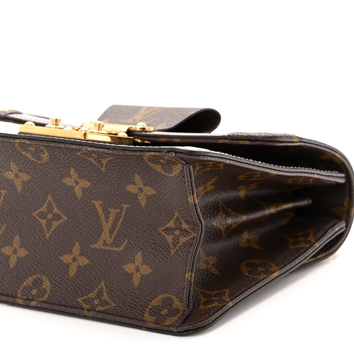 Louis Vuitton Vernis Epi Monogram Wynwood Metallic Taupe Grey 9 of 10