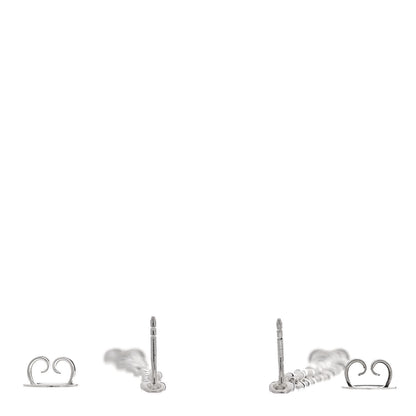 Gucci Sterling Silver Horsebit Long Drop Earrings 3 of 5