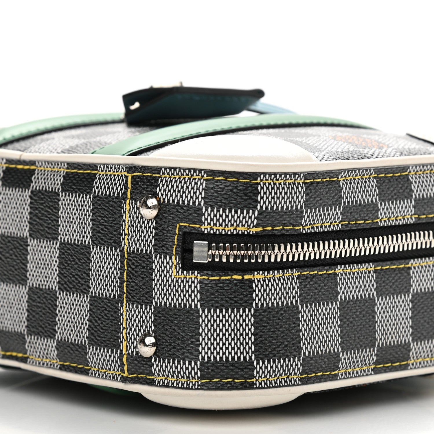 Louis Vuitton Damier Valisette BB Black White 9 of 9