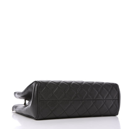 Chanel Caviar Quilted In Out Flap Shopping Tote Black 4 of 11