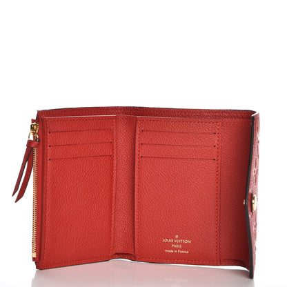 Louis Vuitton Empreinte Victorine Wallet Cherry 5 of 8