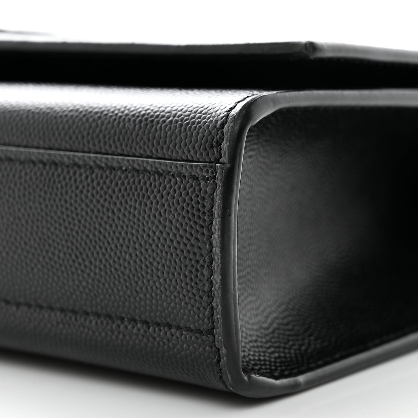 Grain De Poudre Medium Classic Monogram Monochrome Kate Satchel Black