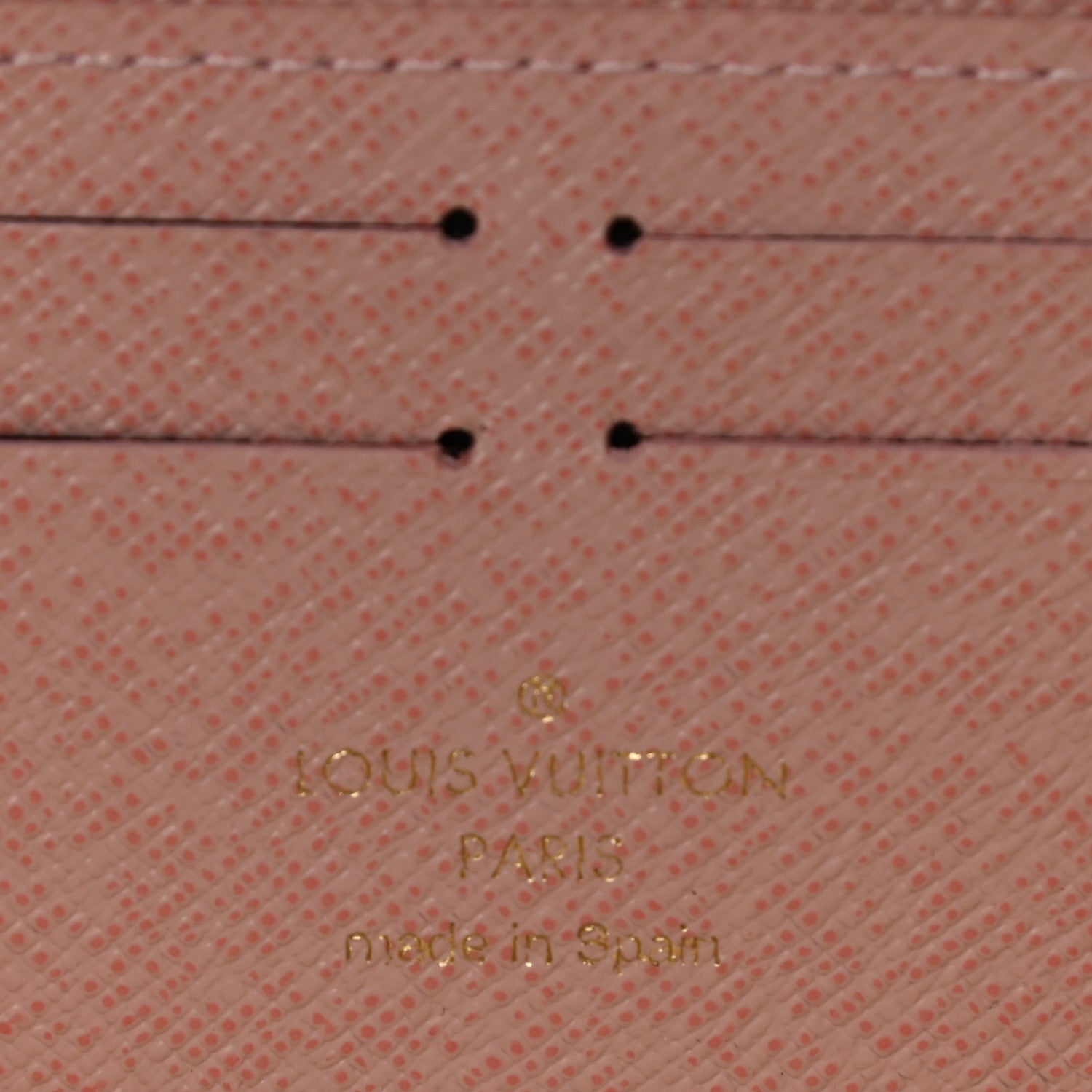 Louis Vuitton Damier Azur Clemence Wallet Rose Ballerine 6 of 7