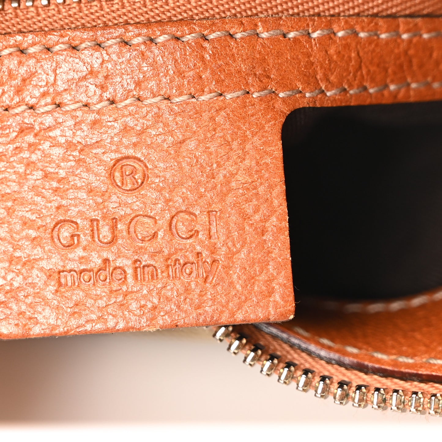 Monogram Mini Glam Hobo Tan