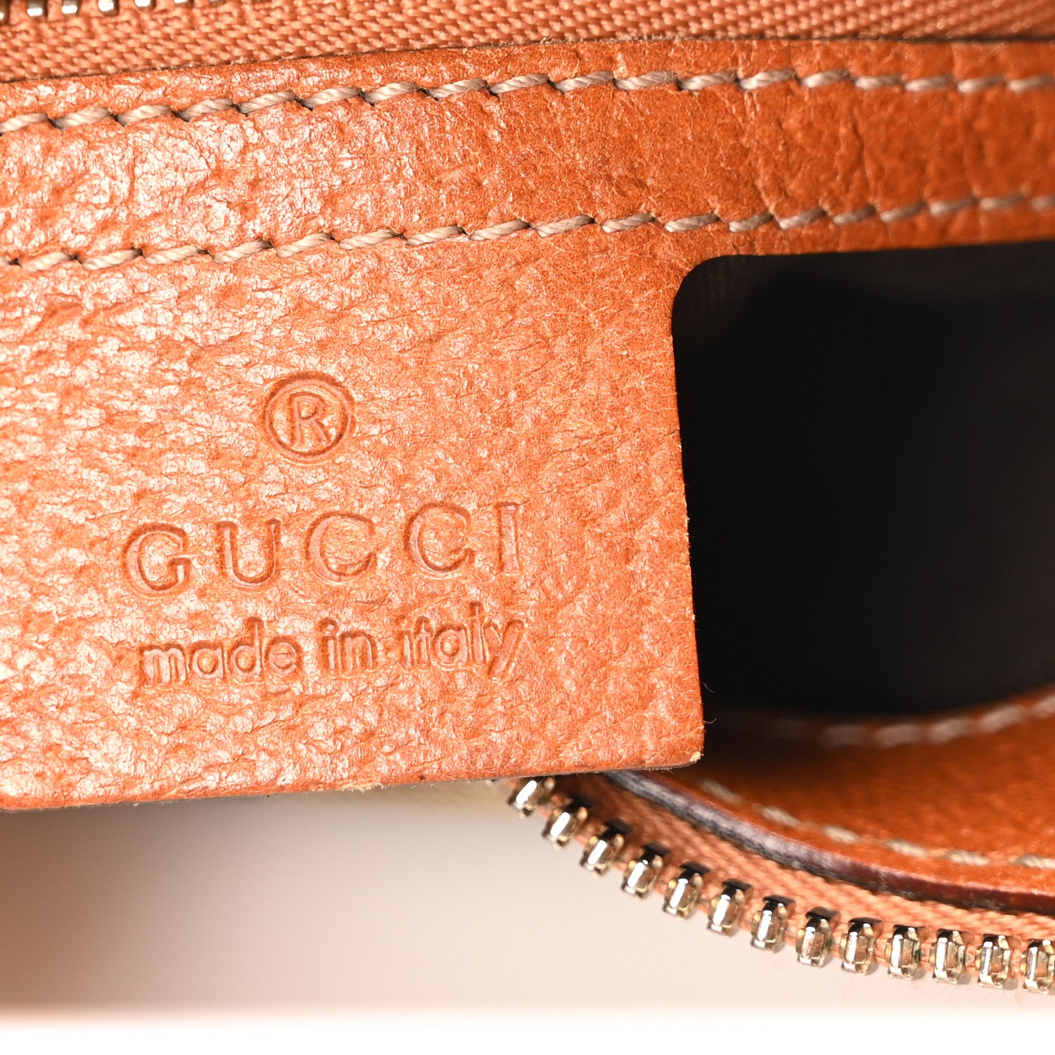 Gucci Monogram Mini Glam Hobo Tan 6 of 10