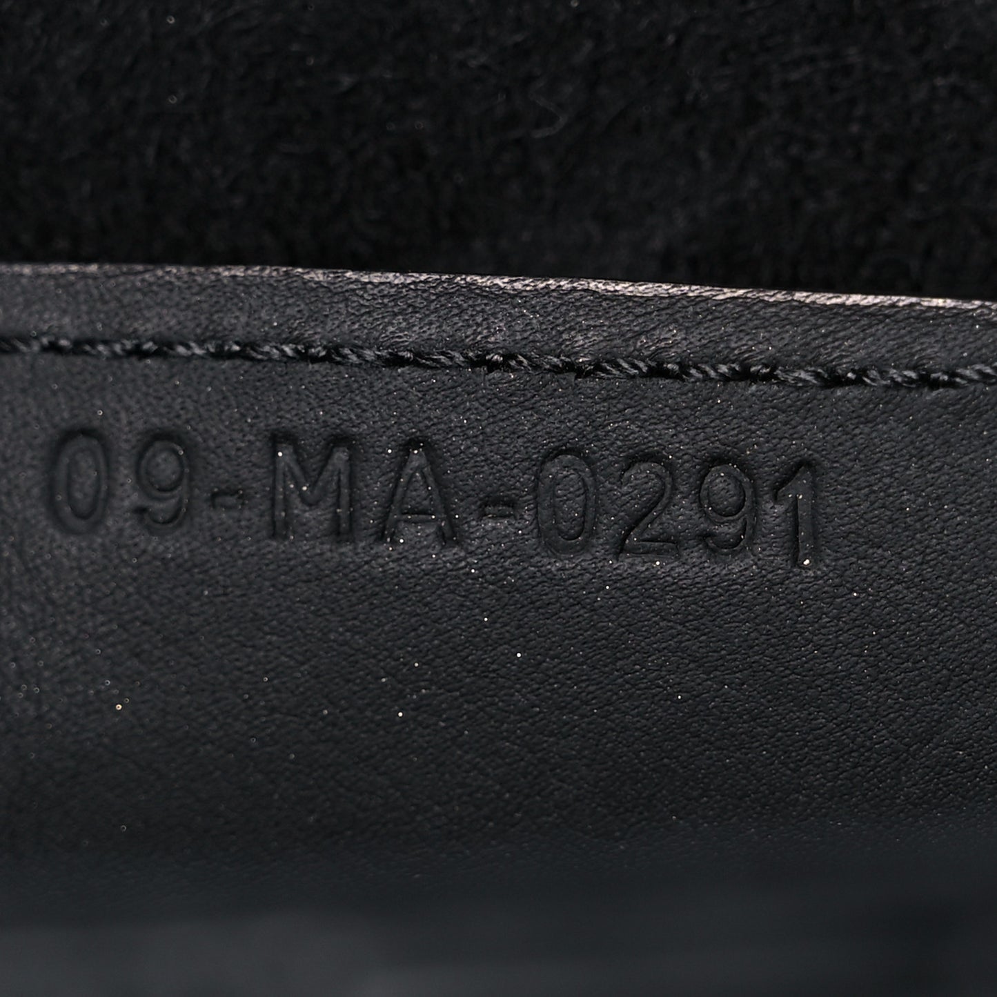 Ultra Matte Calfskin Saddle Bag Black