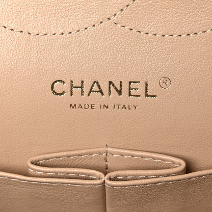 Chanel Caviar Quilted Jumbo Double Flap Beige 6 of 10