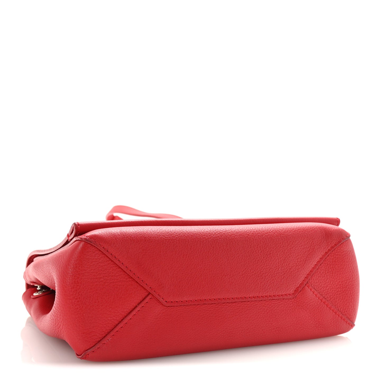 Calfskin Lockme II Chain Bag BB Rubis