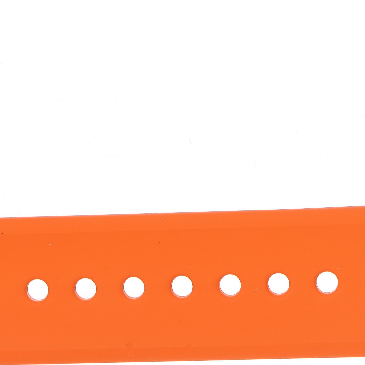 Hermes Silicone 38mm Apple Sports Watch Single Tour Band Orange 5 of 7