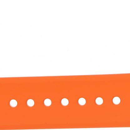 Hermes Silicone 38mm Apple Sports Watch Single Tour Band Orange 5 of 7