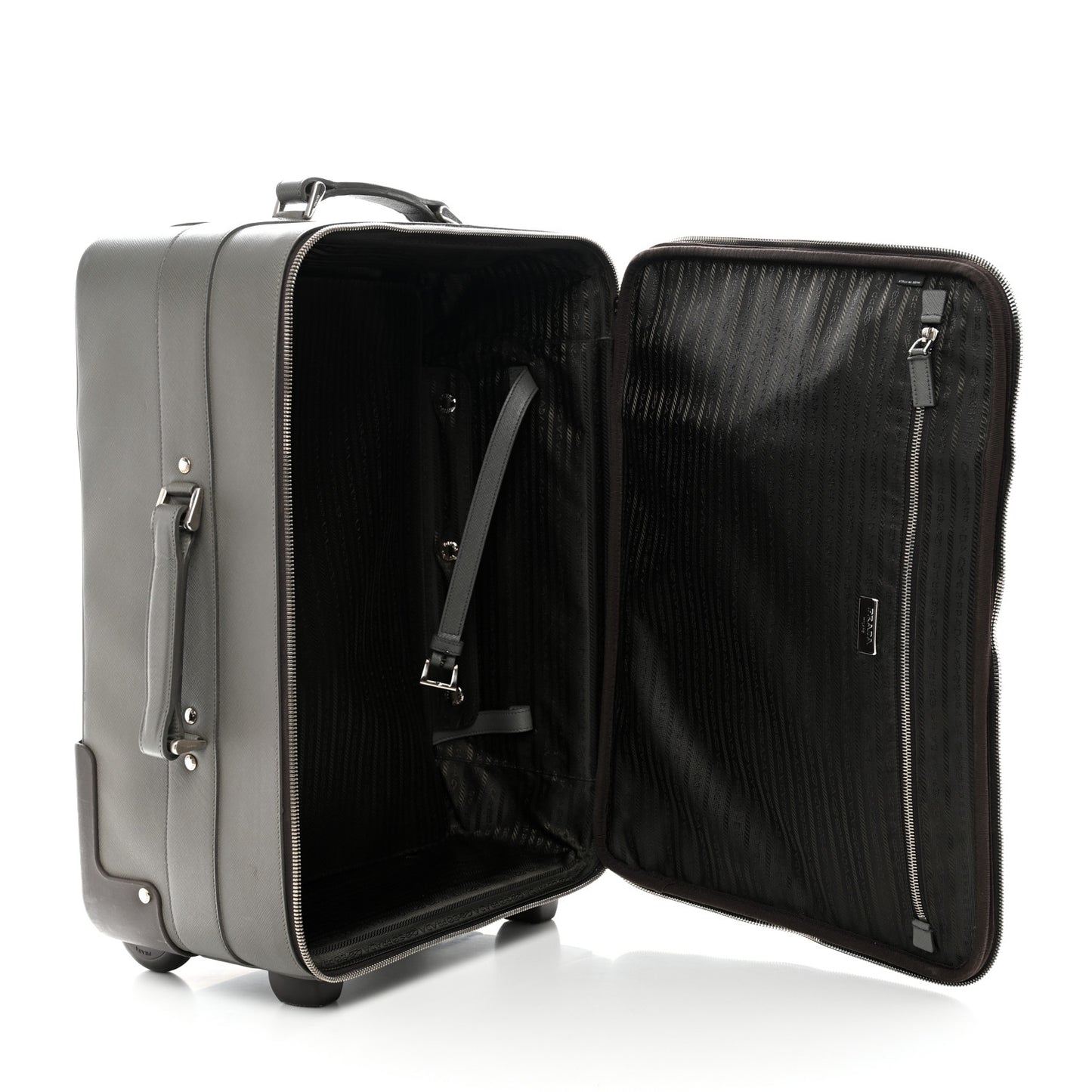 Saffiano Travel Trolley Luggage Mercurio