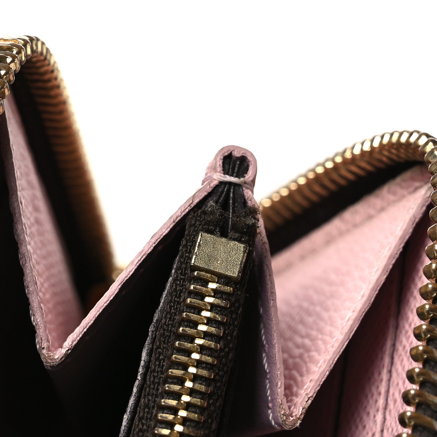 Louis Vuitton Monogram Clemence Wallet Rose Ballerine 13 of 17
