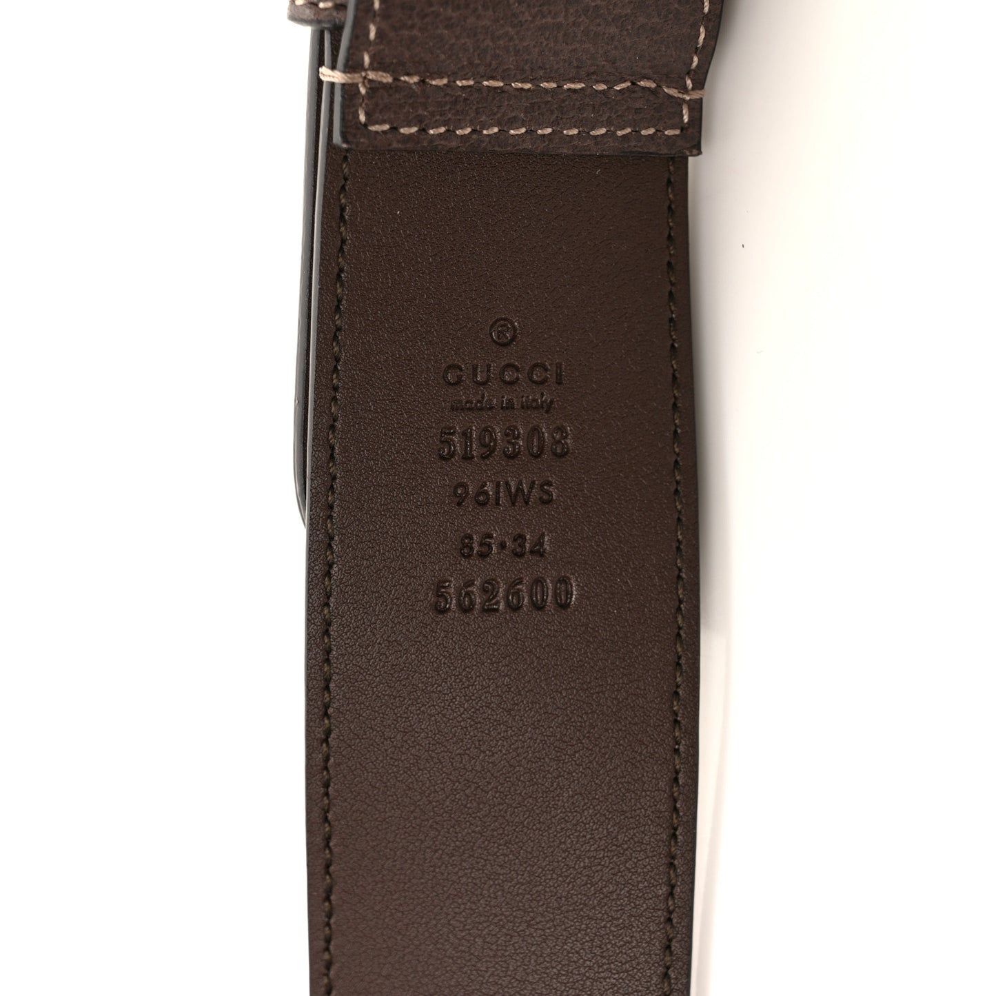 GG Supreme Monogram Web Ophidia Belted iPhone Case 85 34 Dark Brown