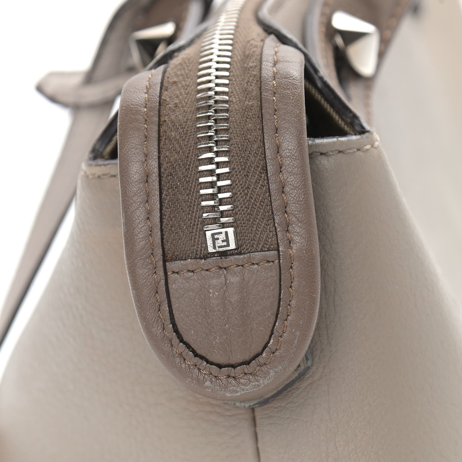 Fendi Vitello Dolce Medium By The Way Boston Bag Tortora Seppia 8 of 16