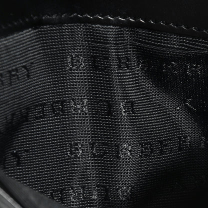 Burberry Patent Nova Check Tri-Fold Wallet Black 10 of 10