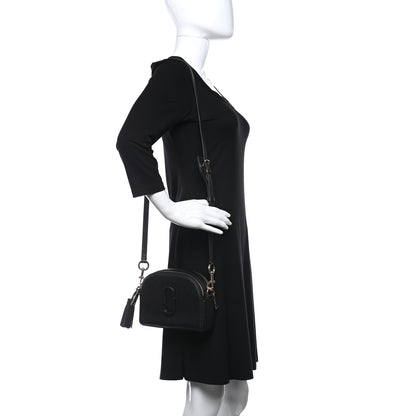 Marc Jacobs Calfskin Shutter Camera Crossbody Bag Black 2 of 11