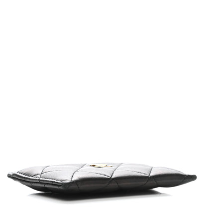 Chanel Lambskin Quilted Card Holder Black 4 of 9