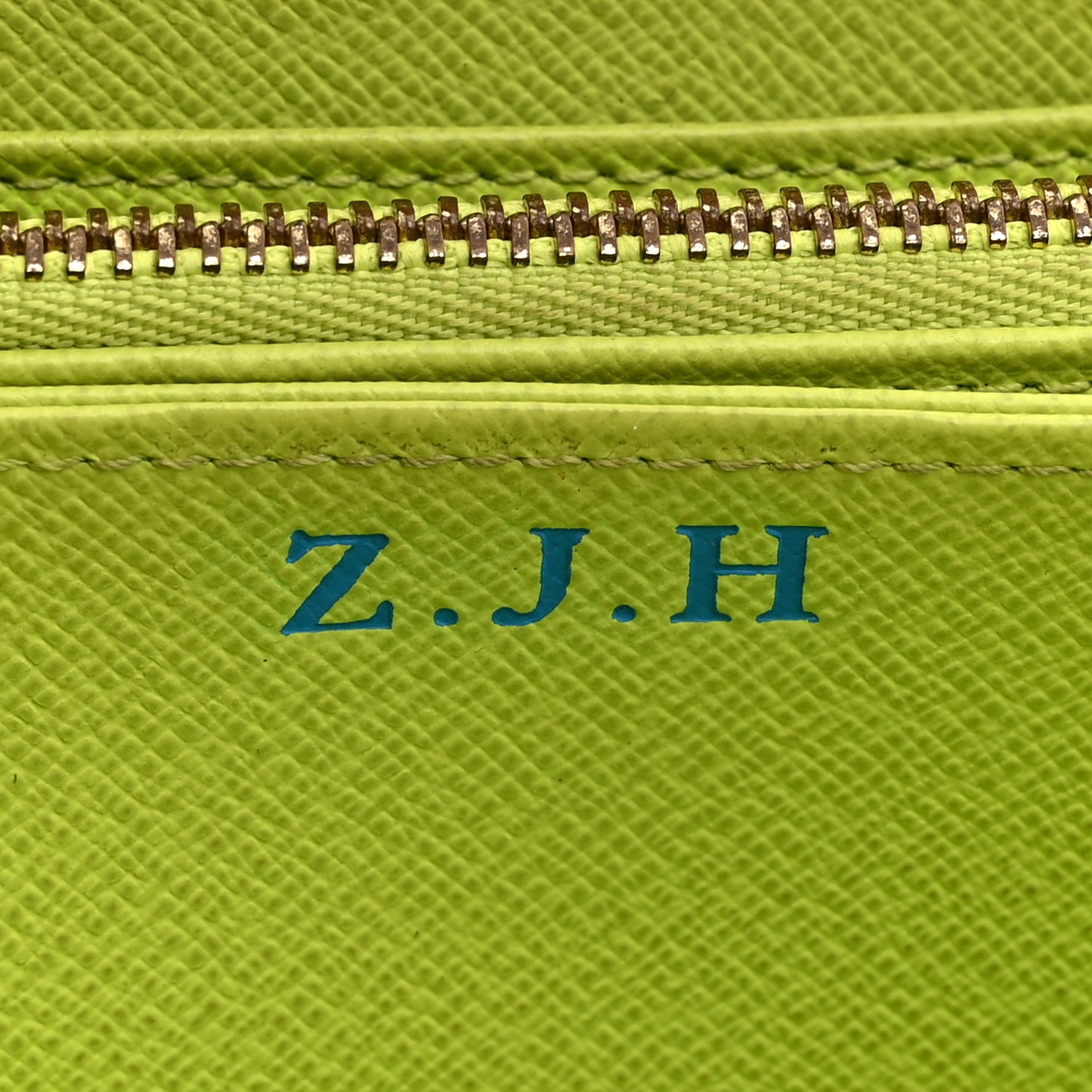 Monogram Multicolor Zippy Wallet Black Pistachio