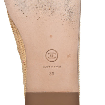 Chanel Lambskin Grosgrain CC Espadrilles 39 Pink 7 of 10