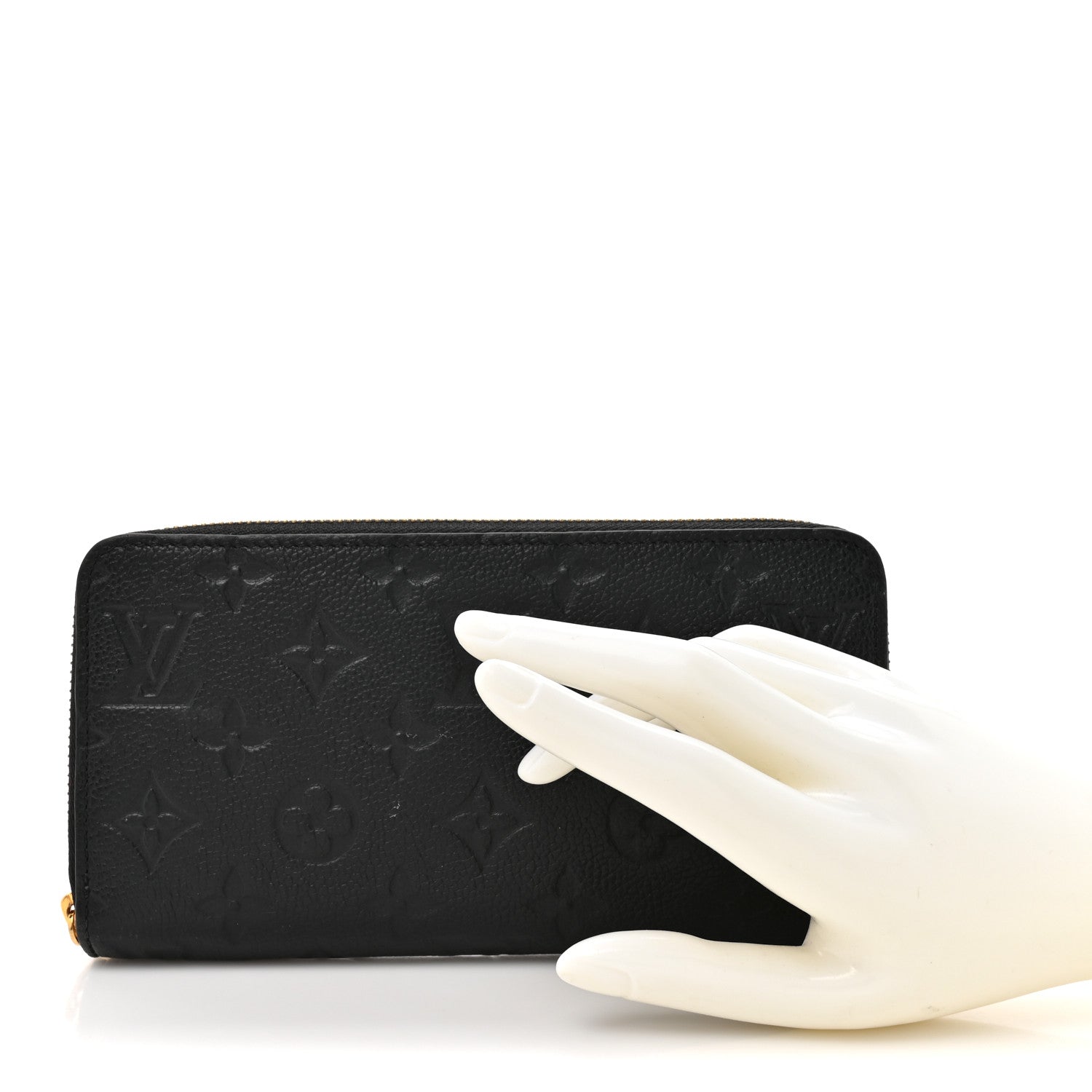 Louis Vuitton Empreinte Zippy Wallet Black 4 of 24