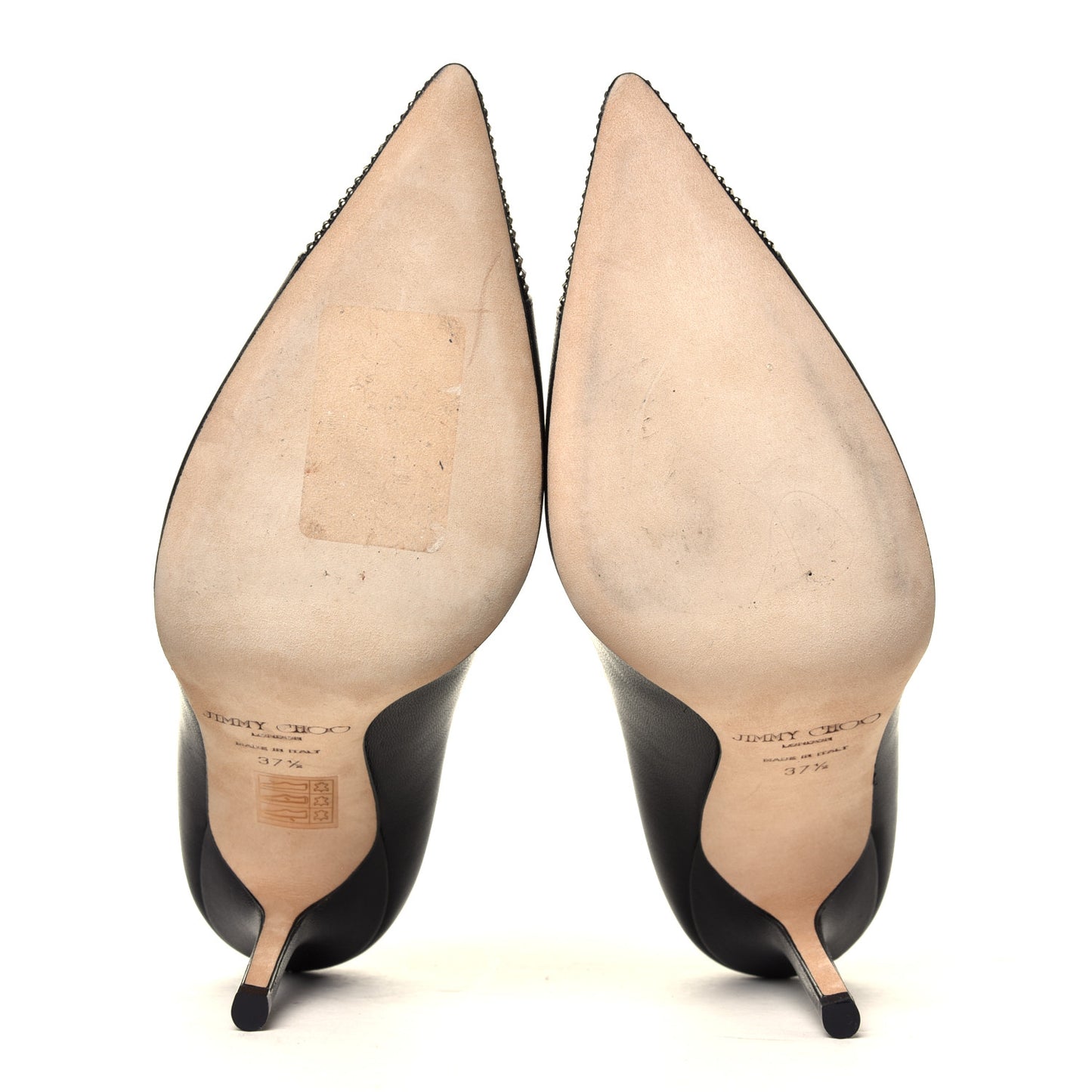 Calfskin Studded Love 85 Pumps 37.5 Black