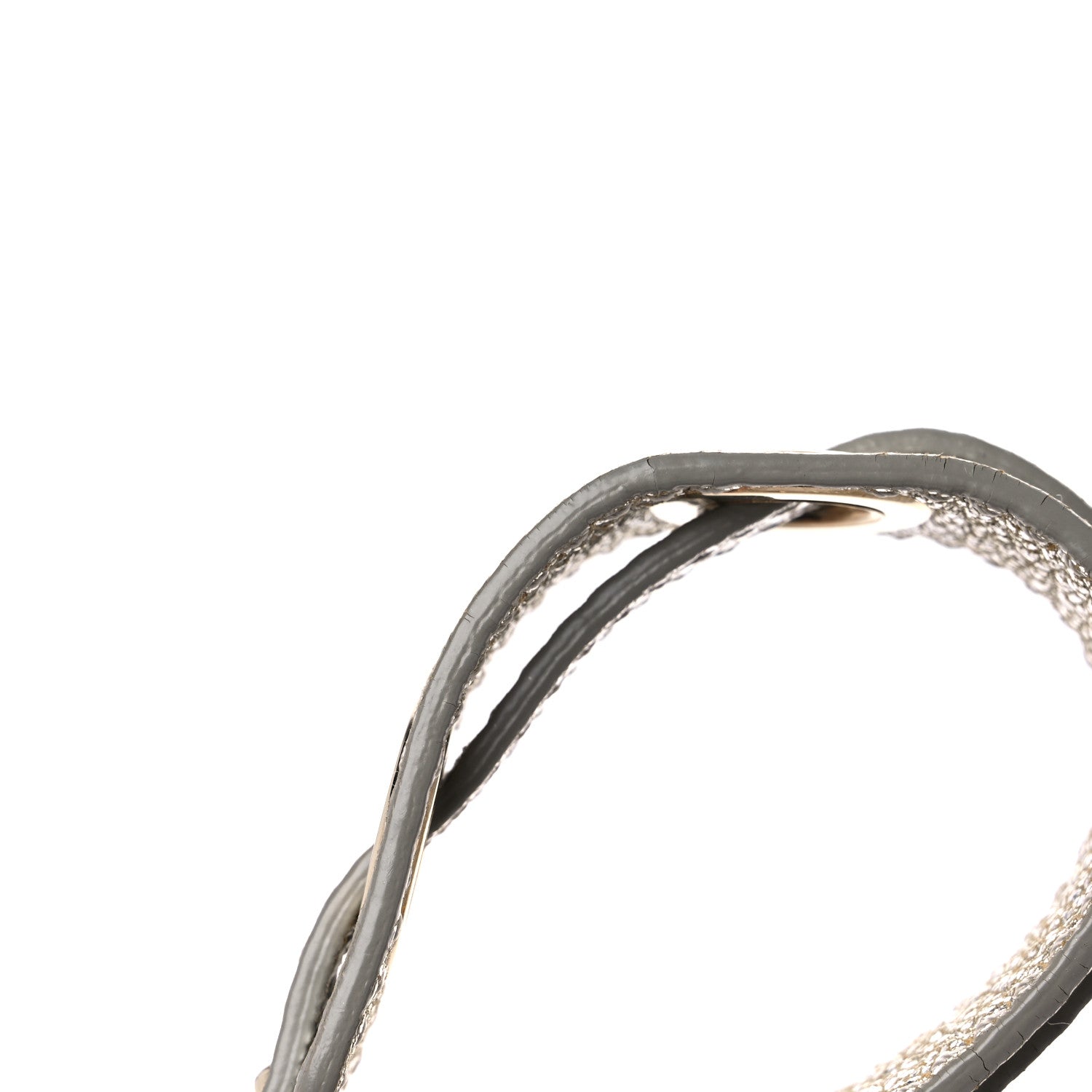 Jimmy Choo Metallic Calfskin Rebel Bag Silver 12 of 13