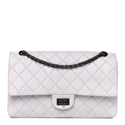 Chanel Aged Calfskin Quilted 2.55 Reissue 226 Flap Light Purple 1 of 10