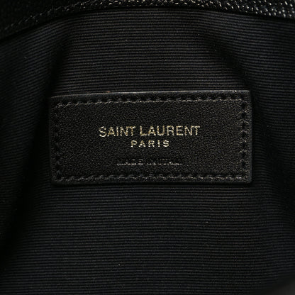Saint Laurent Grain De Poudre Uptown Pouch Black 6 of 11