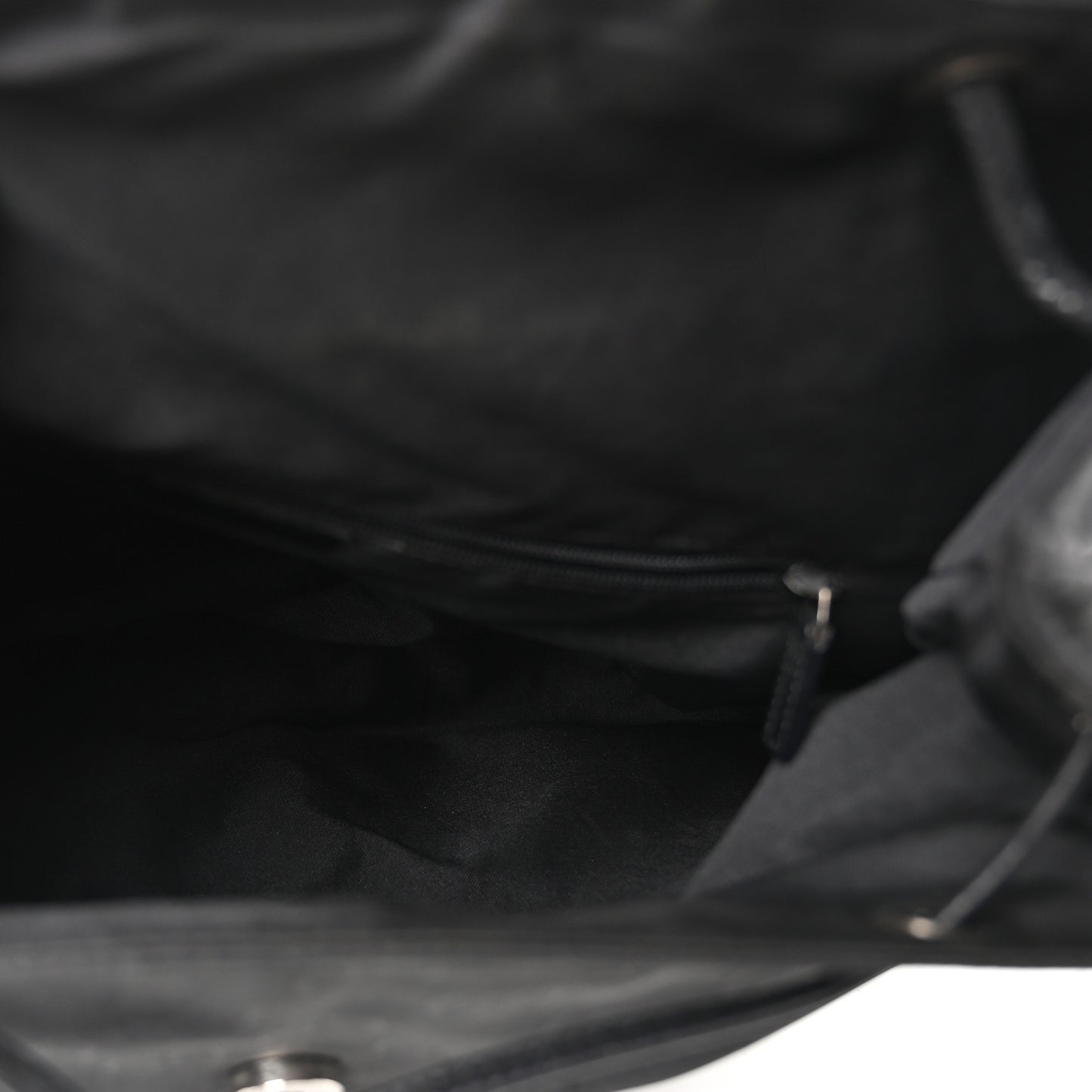 Nylon Monogram Backpack Black