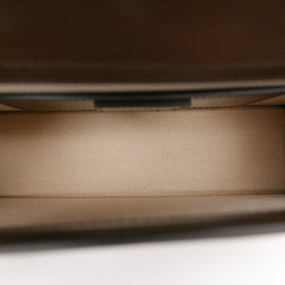 Jacquemus Glazed Calfskin Le Grand Bambino Midnight Brown 5 of 9