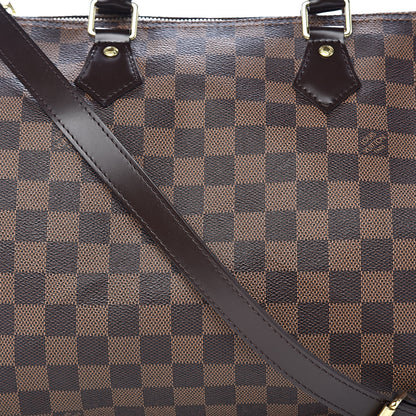 Louis Vuitton Damier Ebene Speedy Bandouliere 30 13 of 14