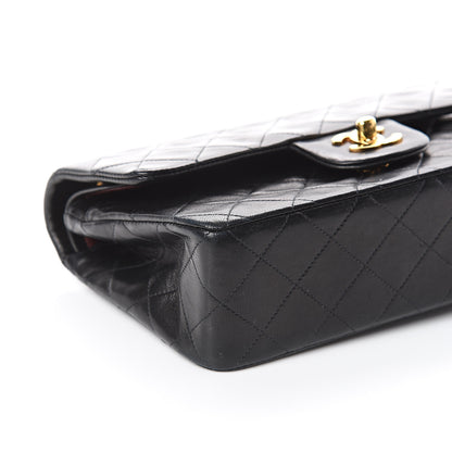 Chanel Lambskin Quilted Small Double Flap Black 9 of 10