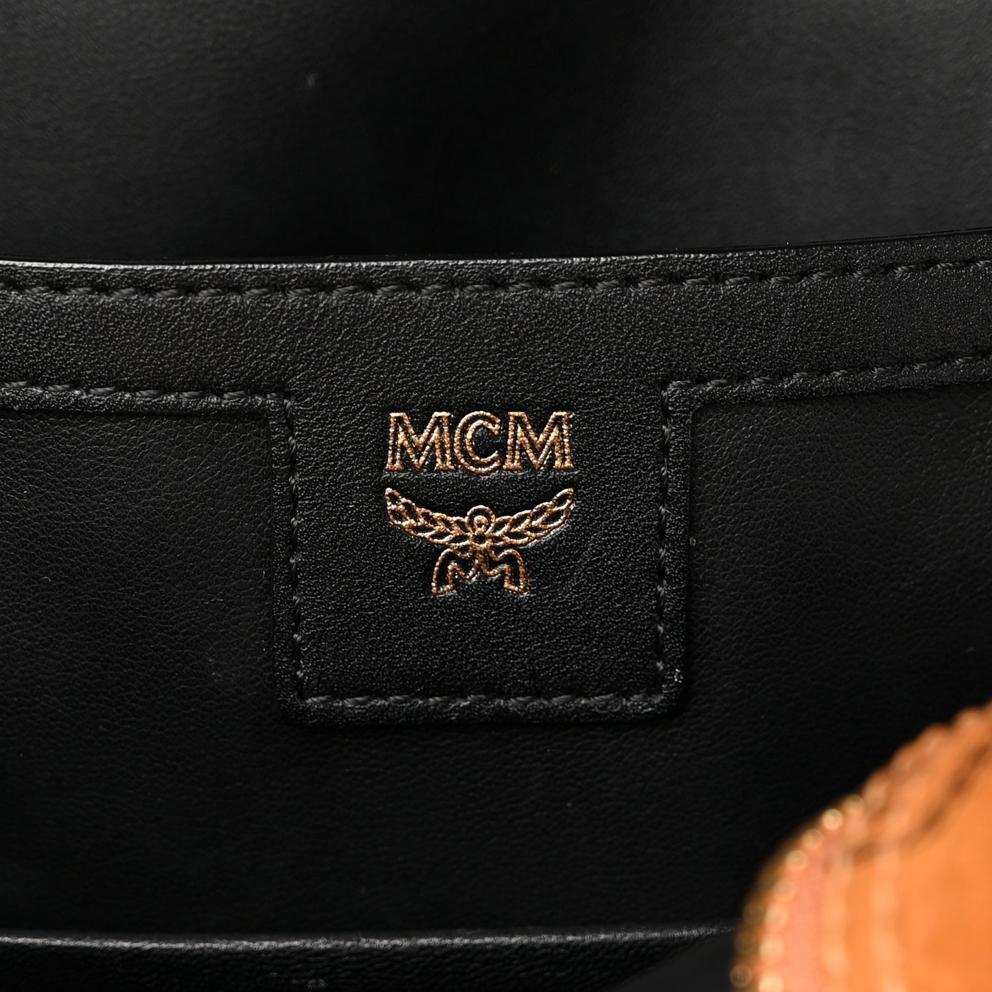 Visetos Small Side Stud Stark Backpack Cognac