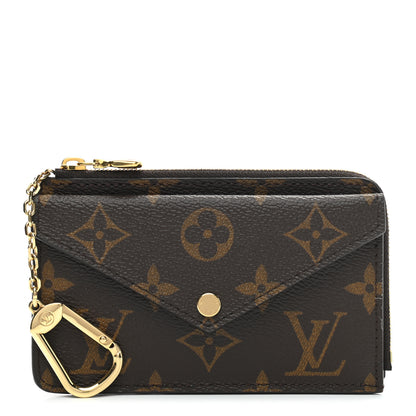 Louis Vuitton Monogram Recto Verso Card Holder Black 1 of 6