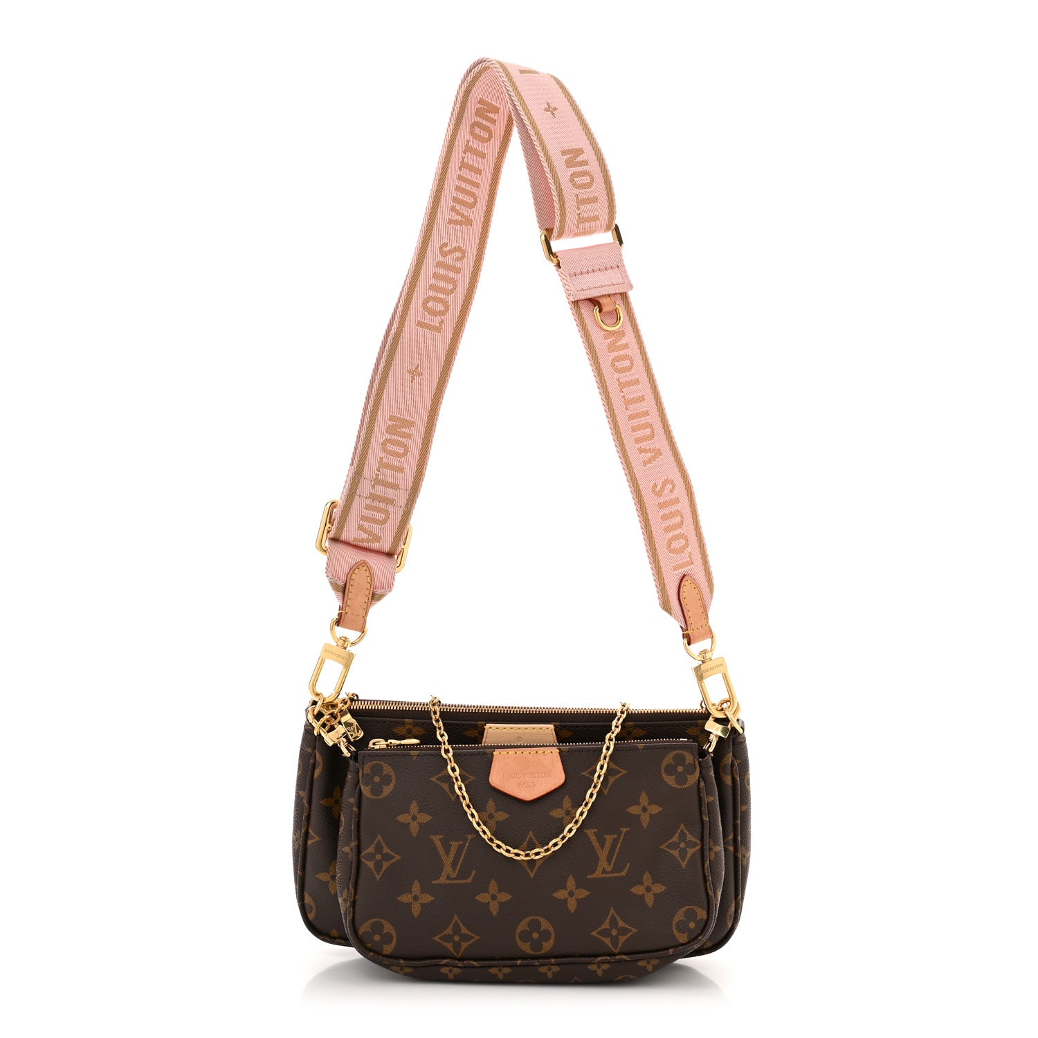 Louis Vuitton Monogram Multi Pochette Accessories Rose Clair 1 of 11